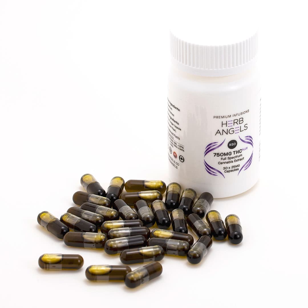 Buy RSO Capsules (1500mg) online - premium lab-tested Rick Simpson Oil